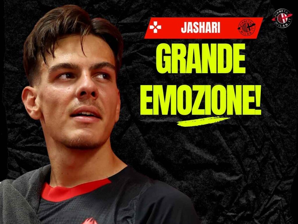 Jashari a Milanello: "Fantastico avere un posto qui!" | VIDEO