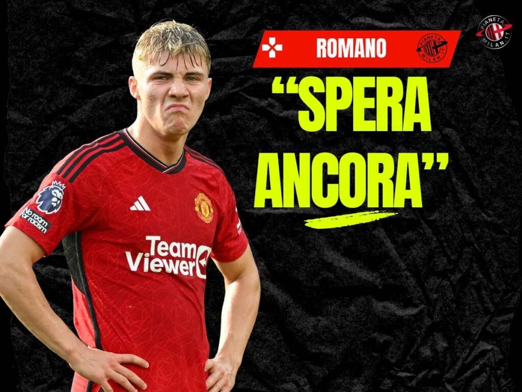 Milan, Romano rivela: "Hojlund spera ancora nello United. Operazione ..."
