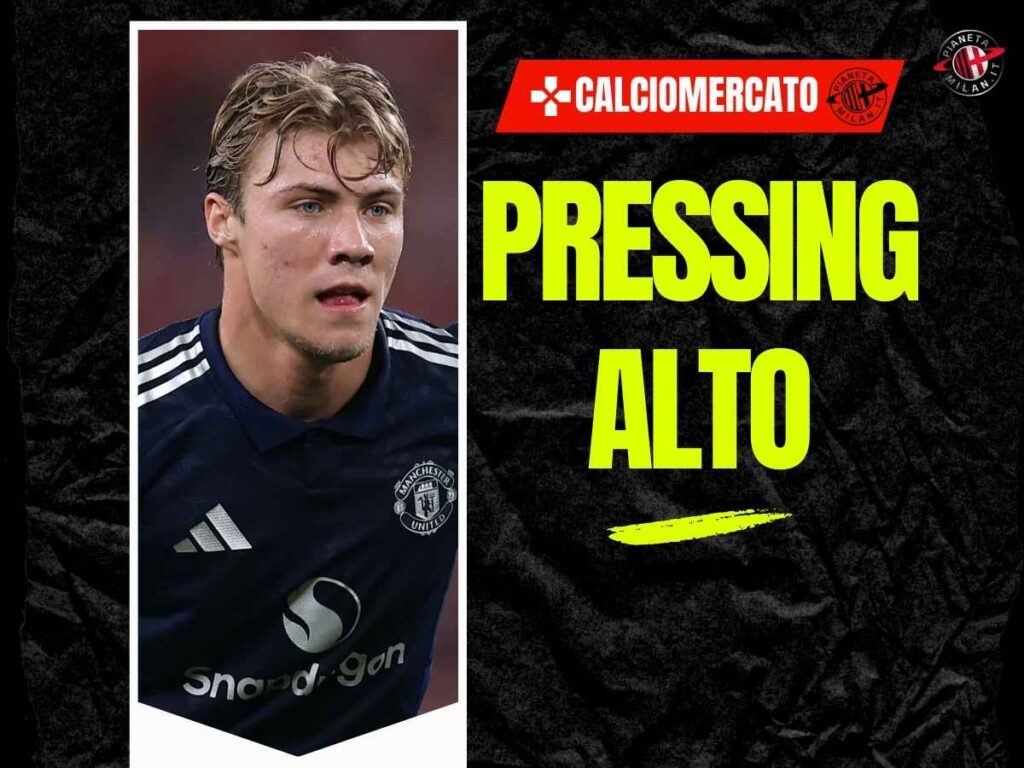 Calciomercato Milan, si surriscalda la pista Hojlund: le ultime news