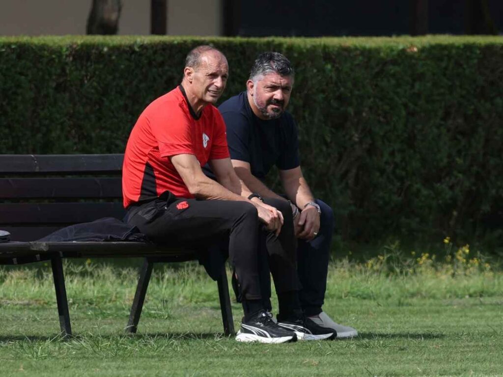 AC Milan Allegri Gattuso Milanello