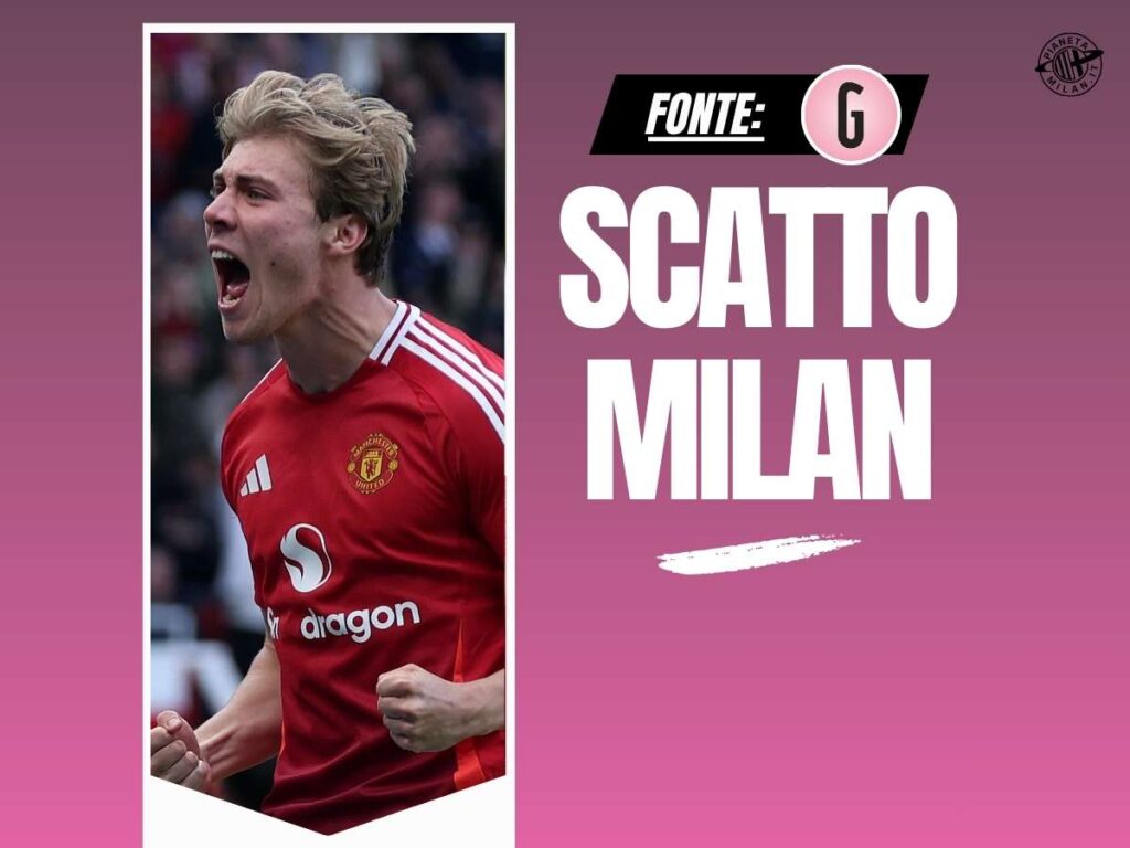 Calciomercato, il Milan stacca il Napoli per Hojlund: ecco il motivo