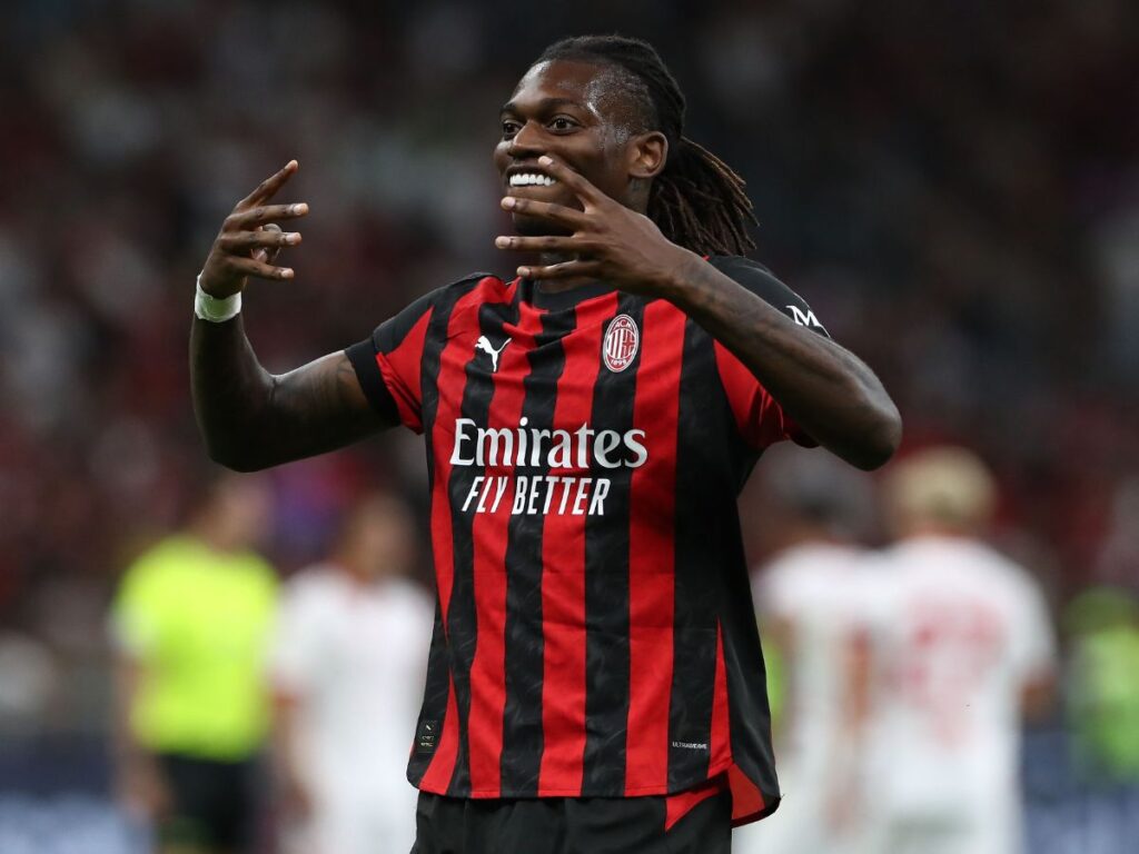 Lecce-Milan Rafael Leao 30-08-2025