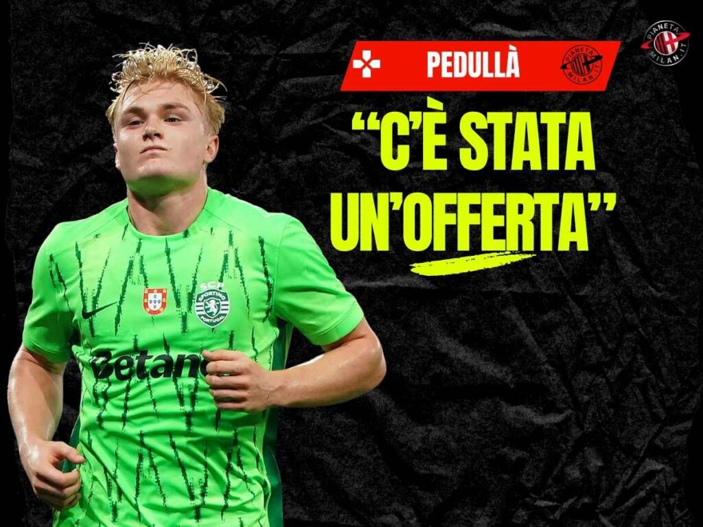 Milan, Pedullà: "Offerta da 27 milioni per Harder. E Vlahovic ..."