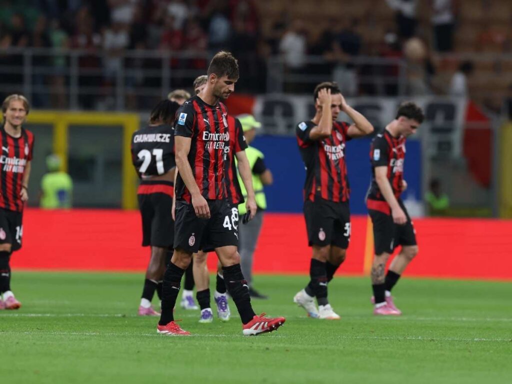 Matteo Gabbia AC Milan Milan-Cremonese 1-2 Serie A 2025-2026