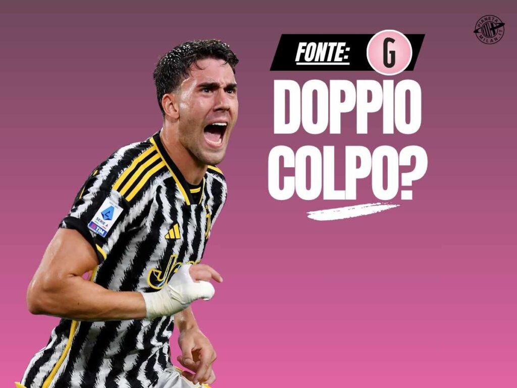 Milan, Hojlund insieme a Vlahovic? Ecco lo scenario. E Gimenez ...