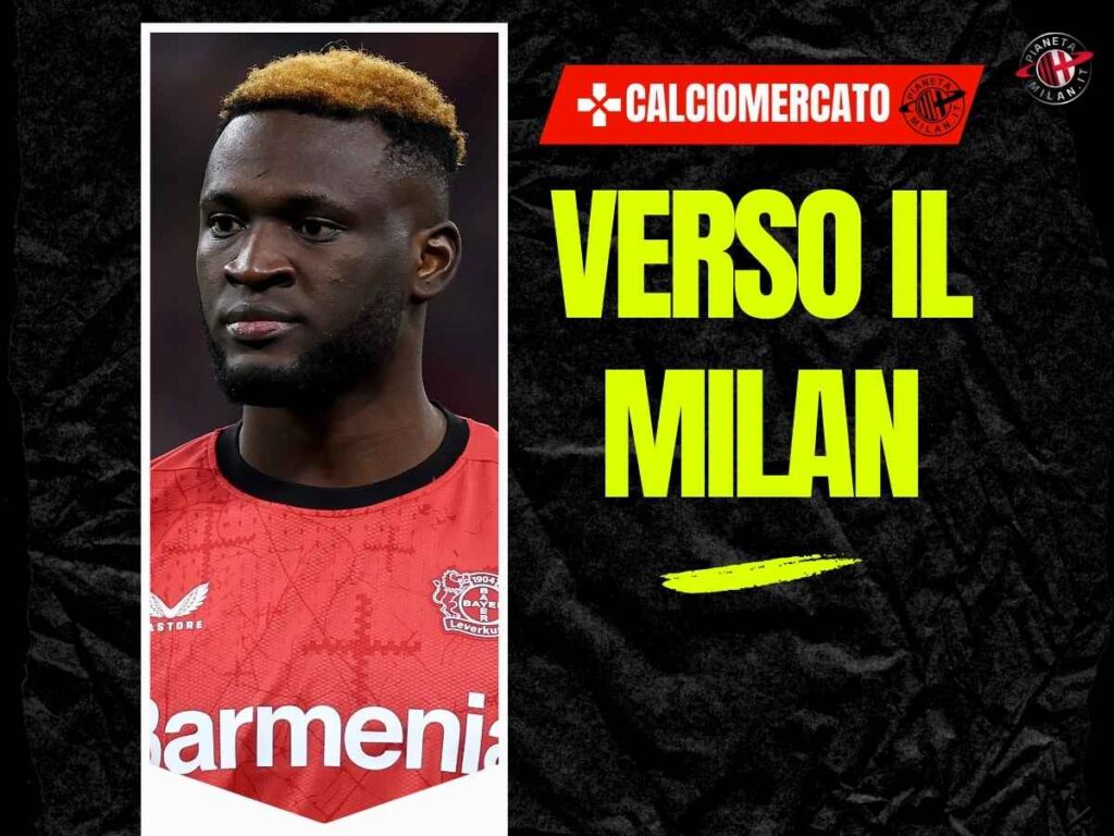 Calciomercato Milan, Boniface ci siamo! Svelate formula e cifre dell’affare