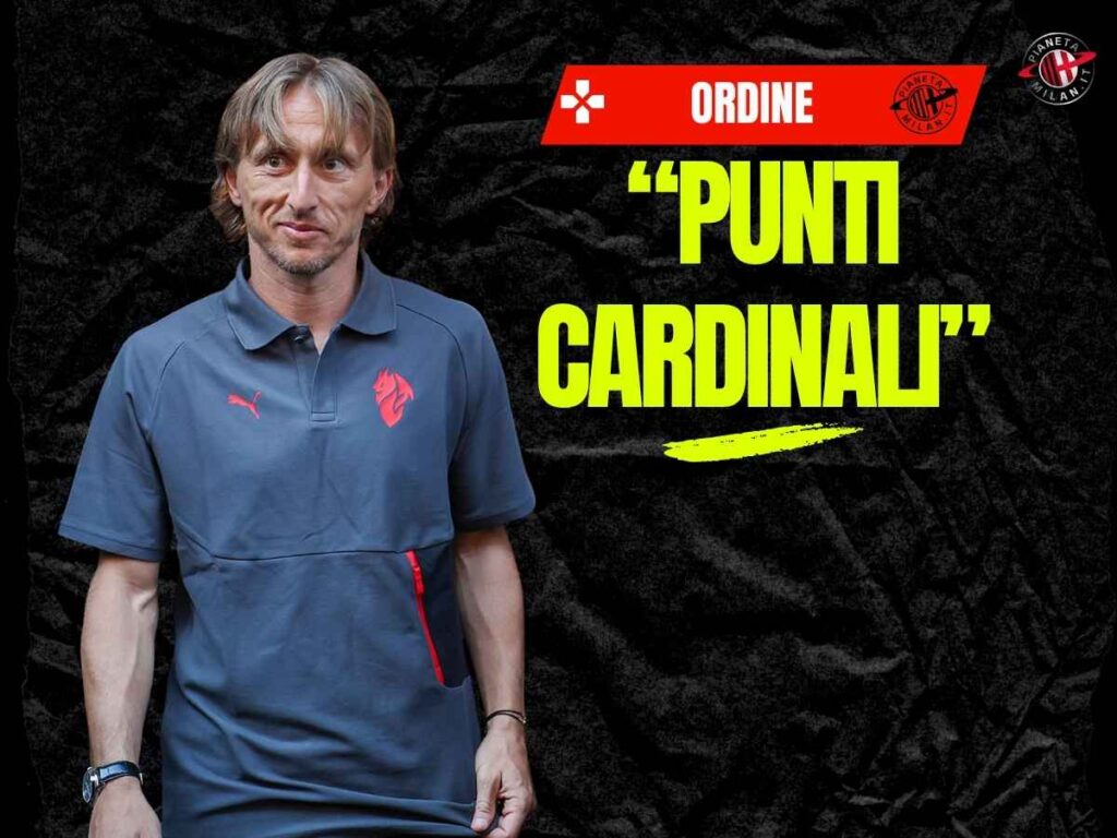 Milan, Ordine su Modric: "Tre sono stati i suoi punti cardinali esibiti"