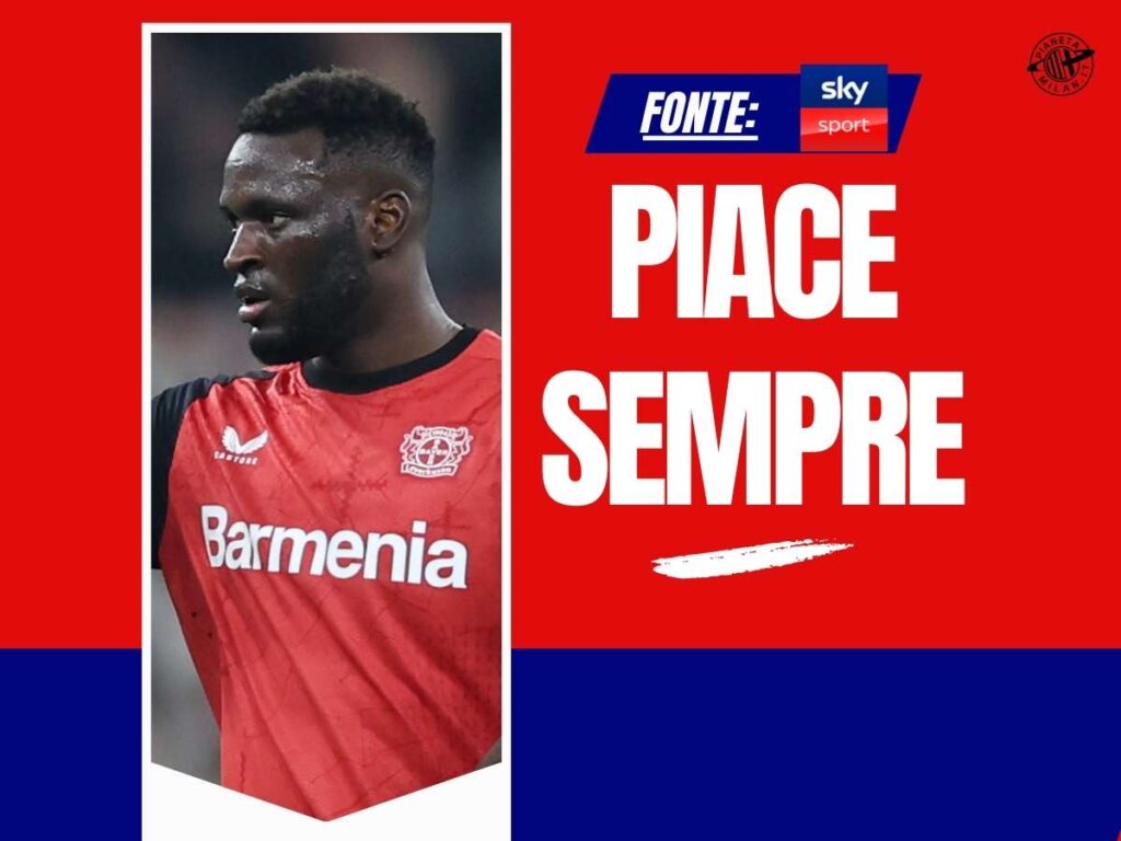 Calciomercato Milan, Di Marzio: "Attaccante, torna in corsa Boniface"