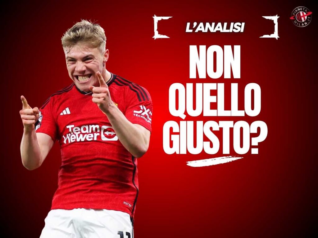 Milan, Hojlund l'attaccante giusto? I numeri non sono a suo favore. Il motivo