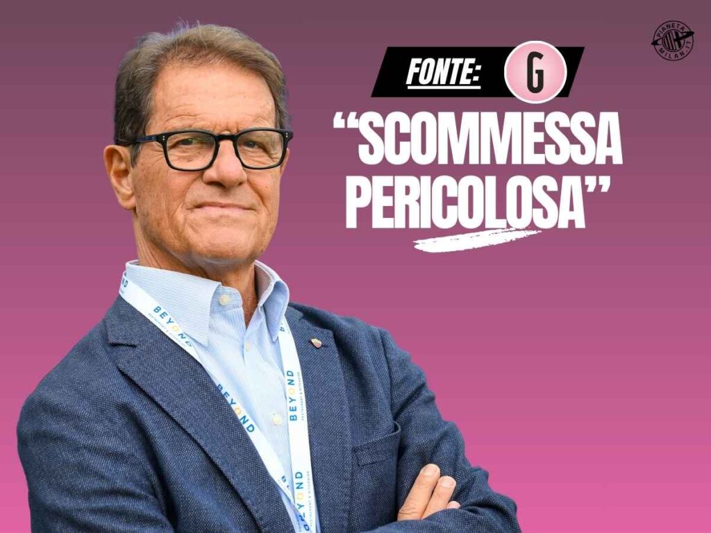 Milan, Capello: "Boniface scommessa pericolosa. Mediana? Ecco cosa manca"