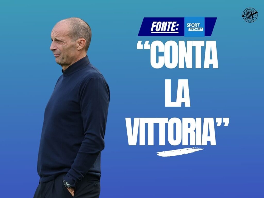 Milan, Allegri: "Tare ha lavorato molto bene. I nuovi si sono integrati. Il Bari ..."