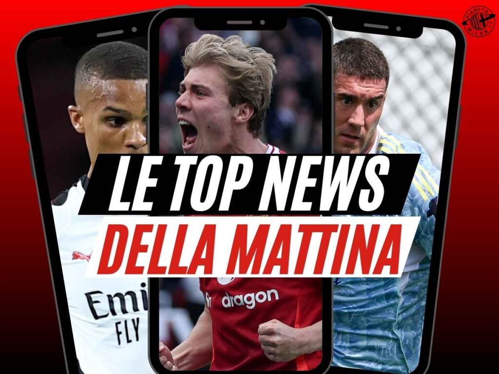 Calciomercato Milan: Thiaw verso l'addio. In avanti Hojlund o Vlahovic?