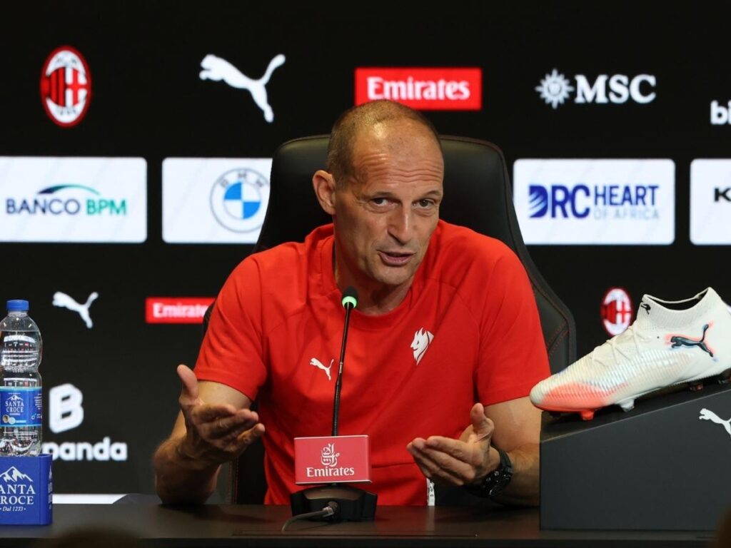 Lecce-Milan: data, luogo e orario della conferenza stampa di Allegri