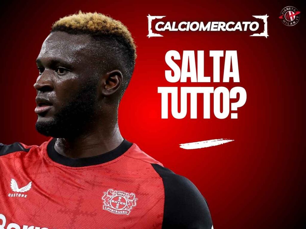 Calciomercato Milan, dubbi su Boniface: ecco quando avverrà la decisione