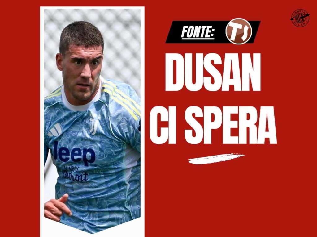 Calciomercato, il Milan e Allegri non archiviano la pratica Vlahovic: il punto
