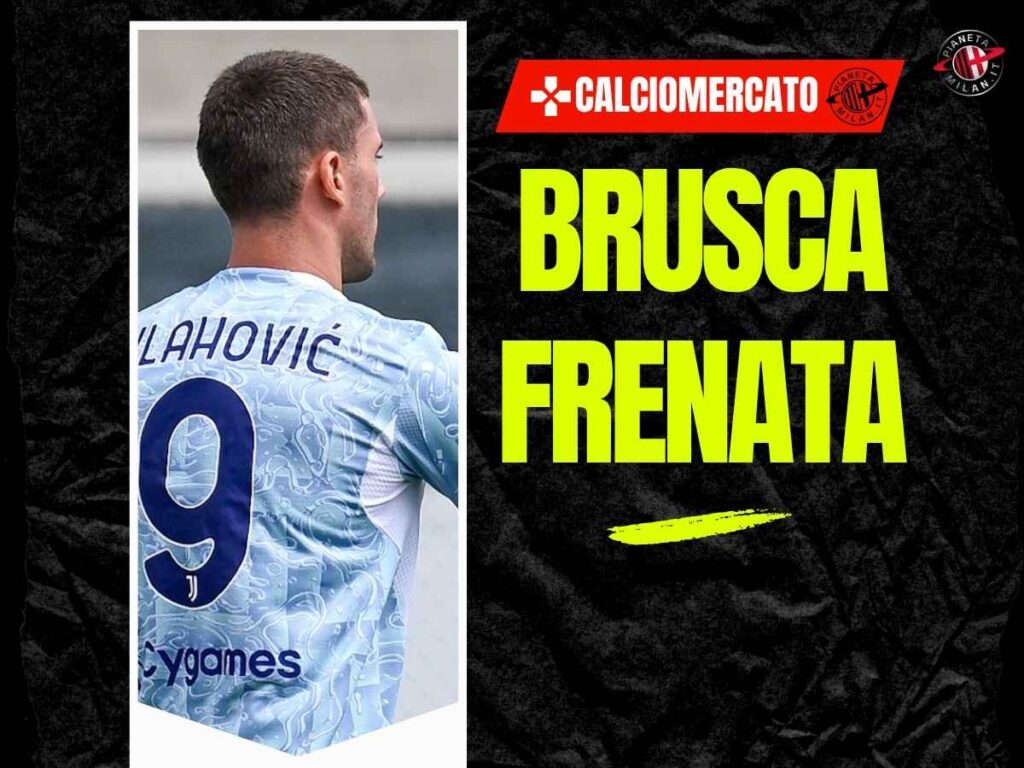 Calciomercato Milan, in calo le quotazioni di Vlahovic: i retroscena