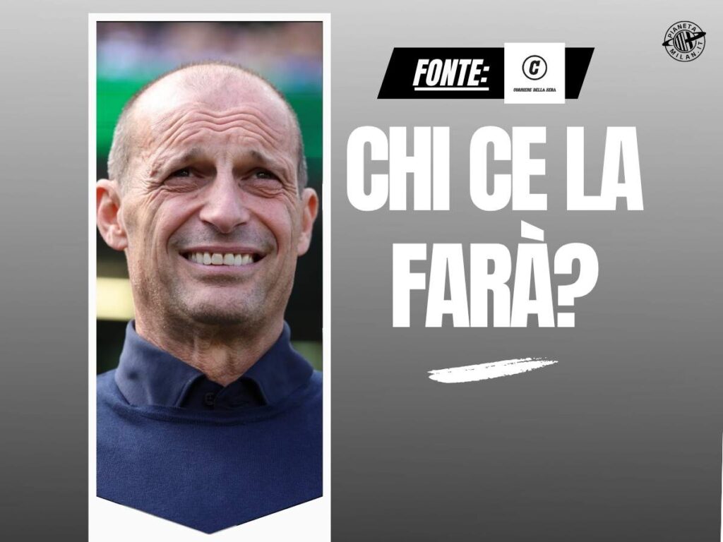 Calciomercato Milan, un difensore per Allegri: corsa a tre per una maglia
