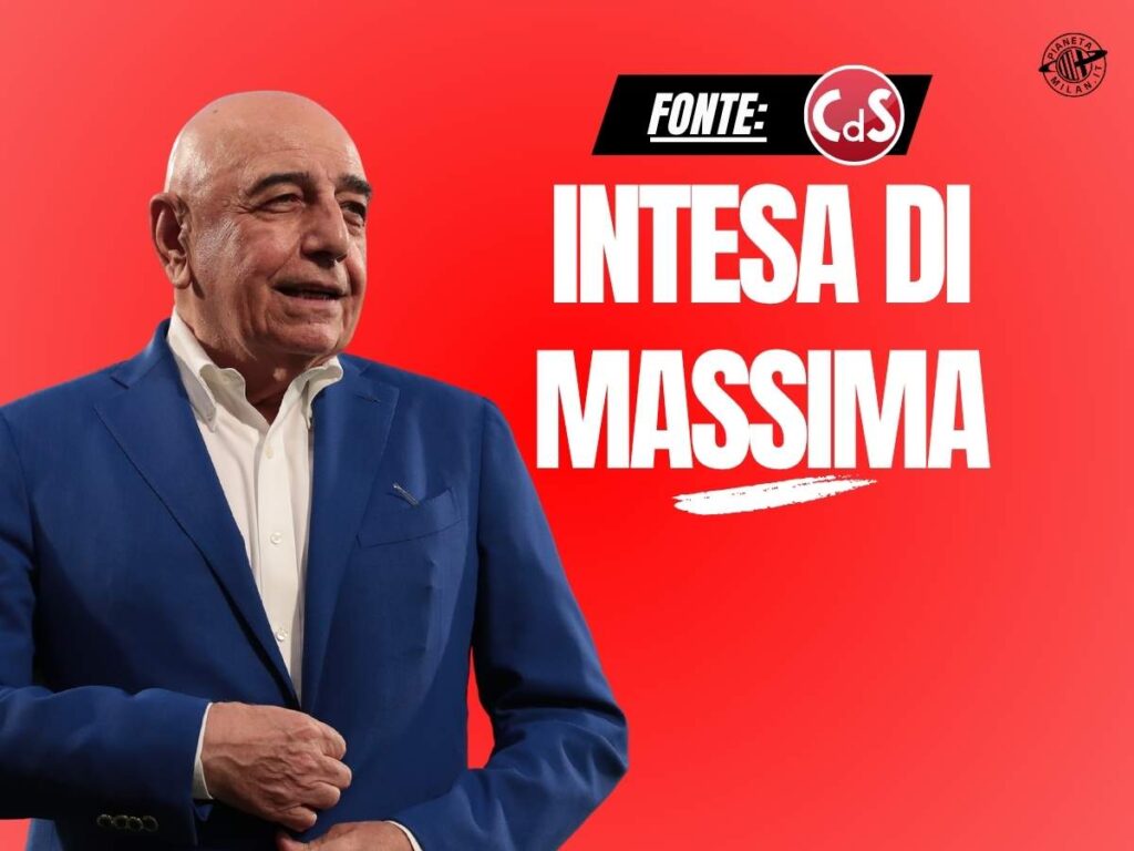 Milan, Ordine: "Intesa di massima con Galliani. Il ritorno rappresenta ..."