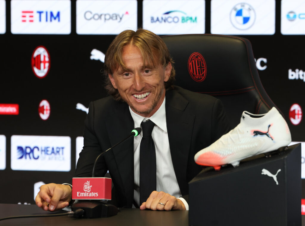 AC Milan Luka Modric Press Conference