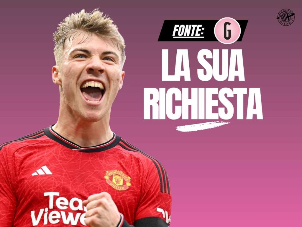 Calciomercato Milan, Hojlund: c'è ancora distanza. La richiesta del calciatore