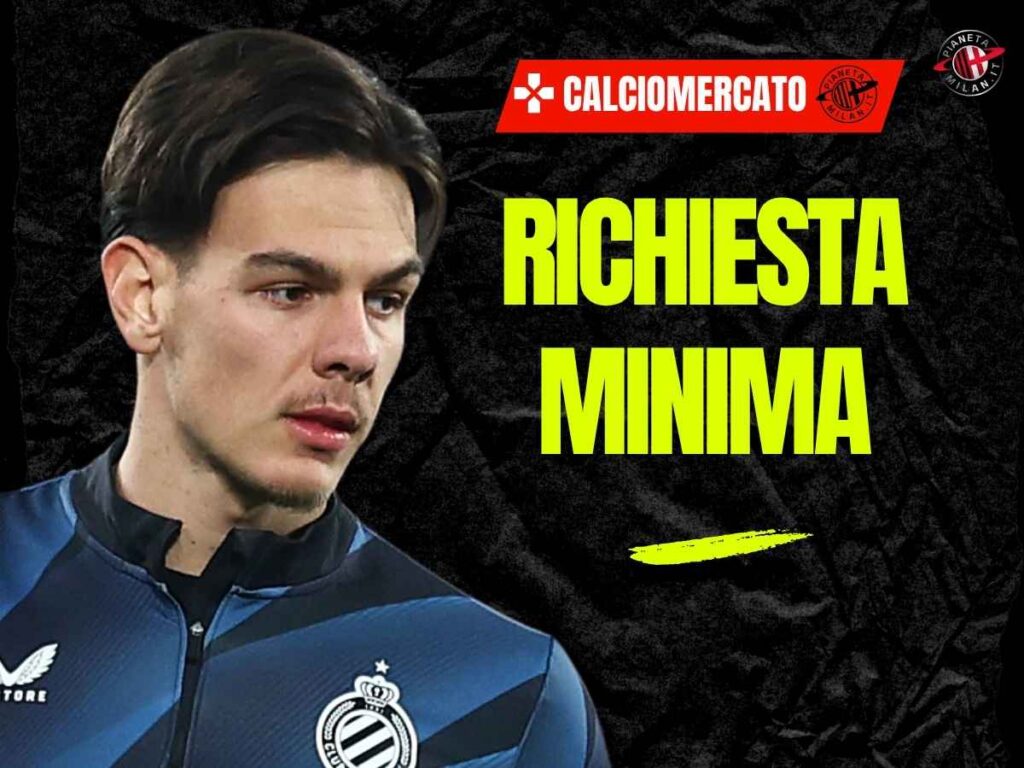 Calciomercato Milan, il Bruges fissa il prezzo minimo per Jashari: dall'Arabia ...