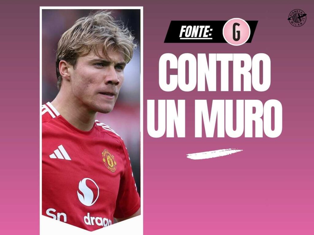 Calciomercato, il Milan si sfila per Hojlund. Ora ci prova il Napoli