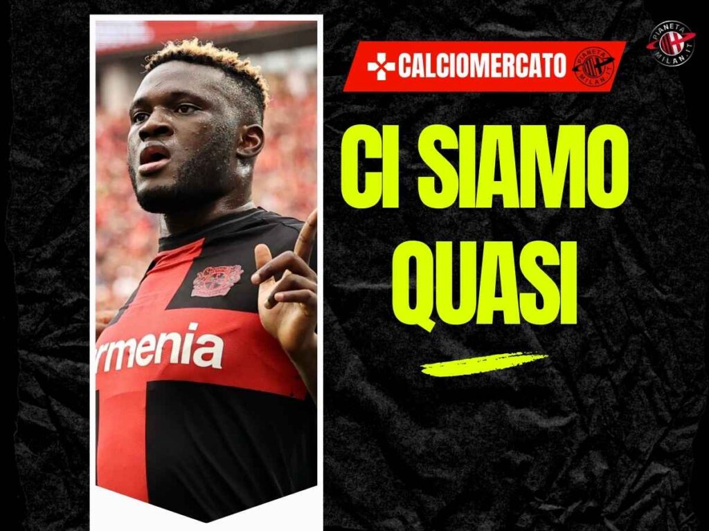 Calciomercato Milan, Moretto e Romano: "Boniface, agente atteso in Italia"