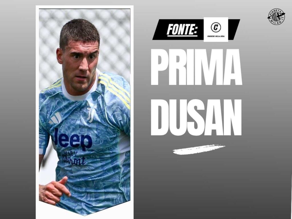 Calciomercato Milan, nuovo attaccante: Vlahovic nome caldo. Poi ...