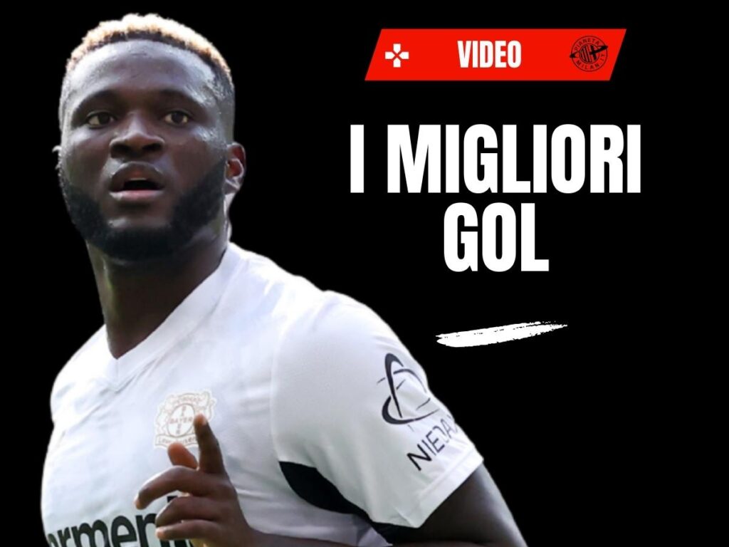 Milan, guarda come segna Boniface: ecco i gol migliori | Video