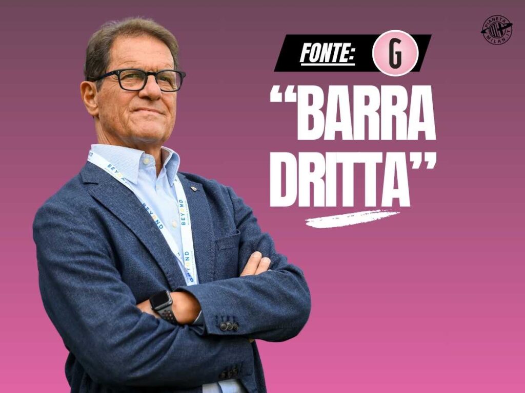 Milan, Capello: "Allegri rimetterà la barra dritta". Svelata la sua tattica?