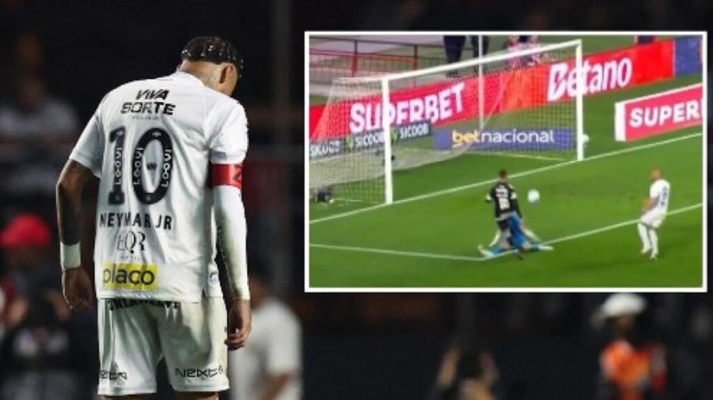 Santos Vasco da Gama 0-6 Neymar