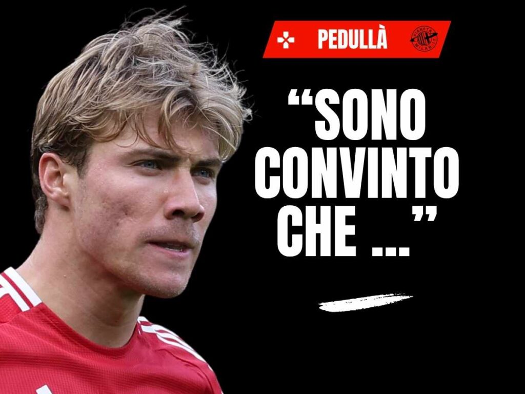 Calciomercato Milan, Pedullà: "Vlahovic primo nome per Allegri. Hojlund ..."