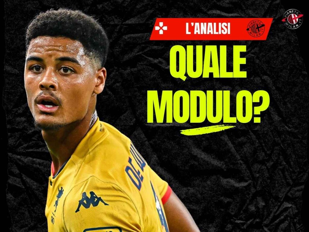 Milan, De Winter: meglio con la difesa a tre o a quattro? I numeri dicono ...
