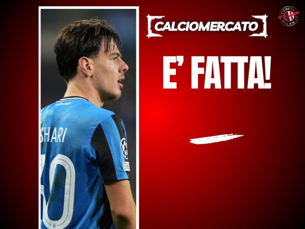 Calciomercato Milan Jashari 05-08-2025