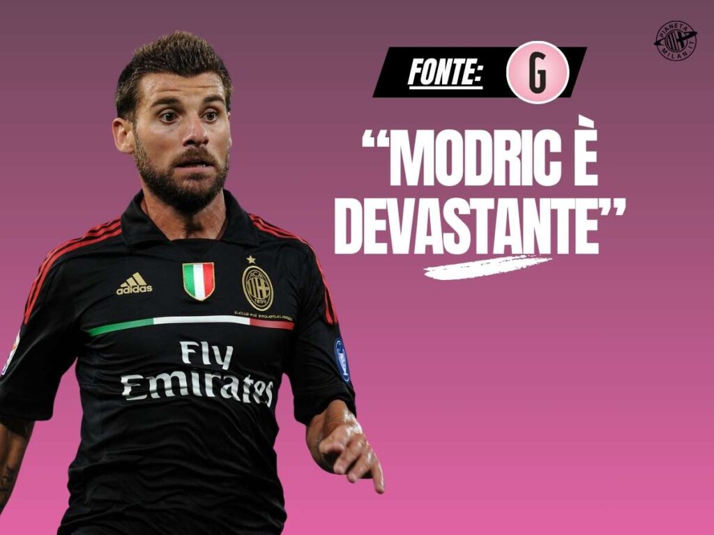 Nocerino: "Modric è devastante, fa un altro sport. Il centrocampo del Milan ..."