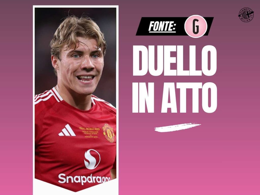 Calciomercato AC Milan Napoli Hojlund Gazzetta 19 agosto 2025