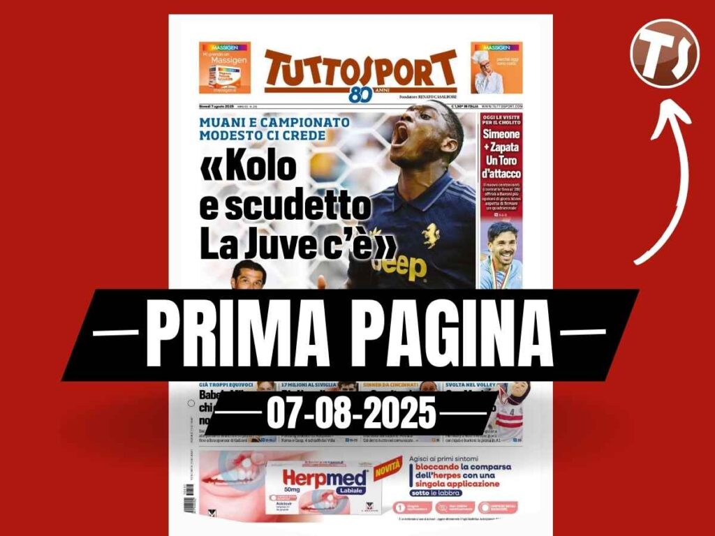 Prima pagina Tuttosport: "Babele Milan: chi comanda non si sa"