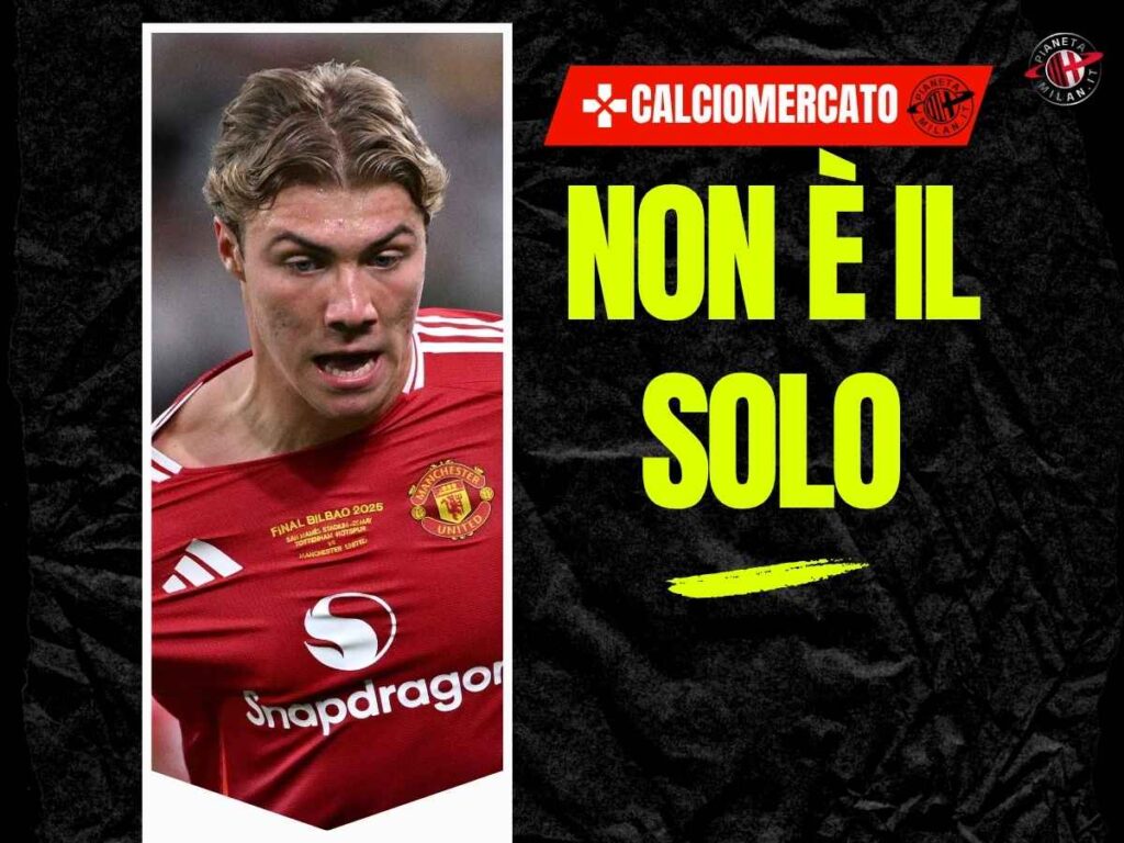 Calciomercato Milan, non solo Hojlund: 3 opportunità in uscita dallo United