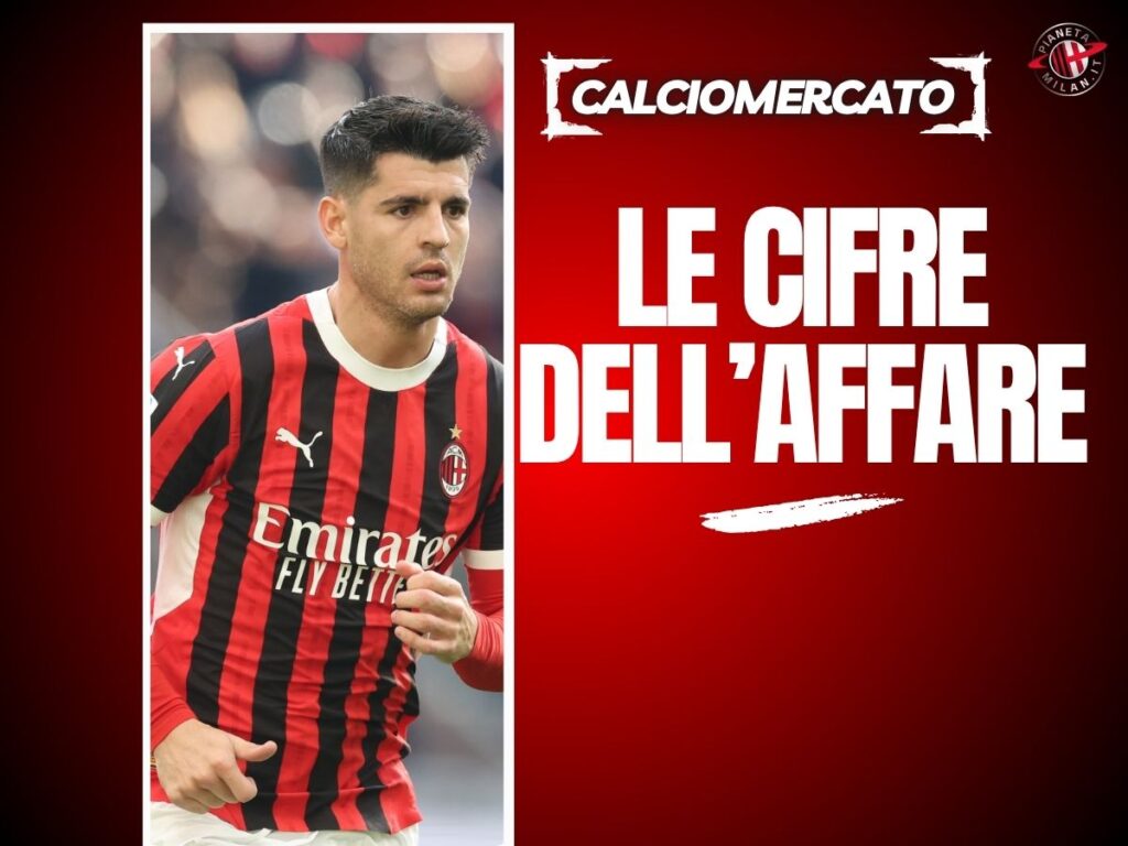 Calciomercato AC Milan Morata Como 11agosto 2025