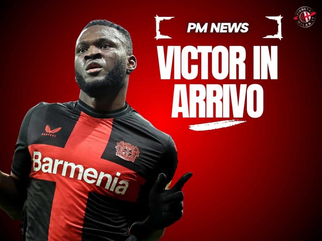 Milan, Boniface atteso a Milano: l'arrivo atteso questo pomeriggio