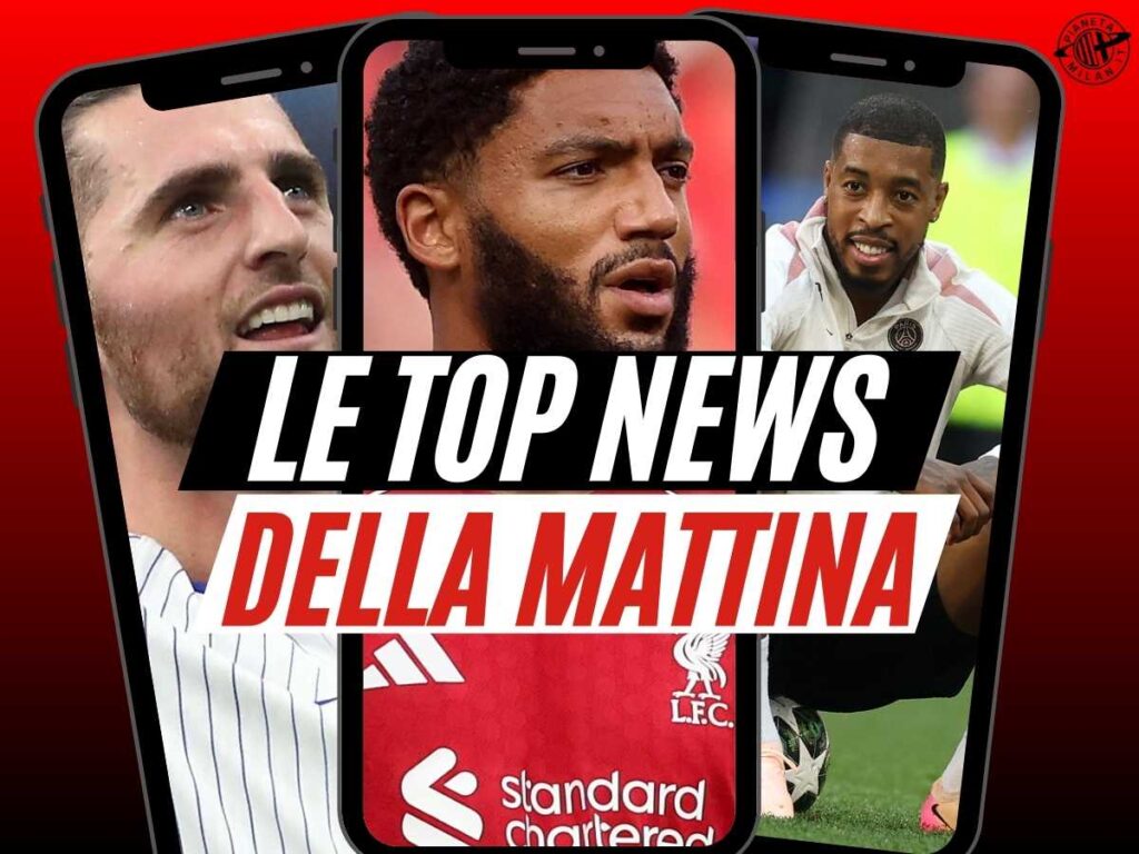 Milan, i retroscena di mercato. Gomez era preso. La mossa di Rabiot. In difesa ...