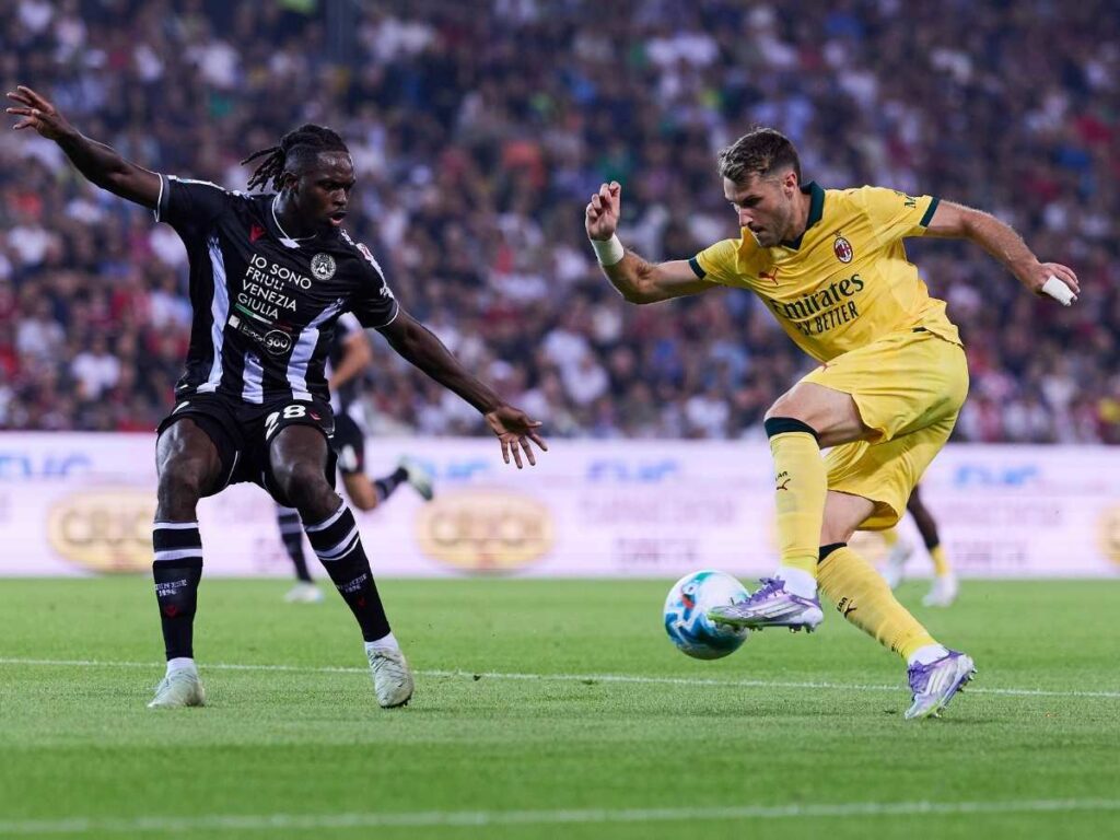 Udinese-Milan 0-1 (45'): Giménez spreca, Pulisic no | Serie A News