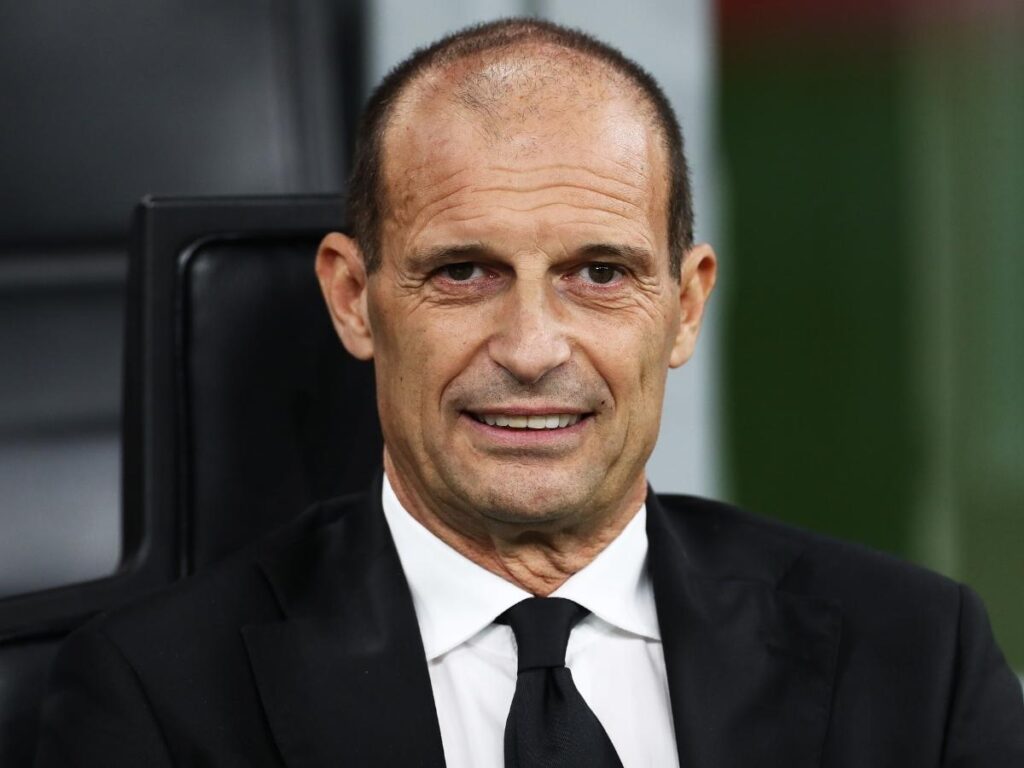 Milan-Napoli, Allegri: "76 punti per andare in Champions. Juve? Speriamo bene"