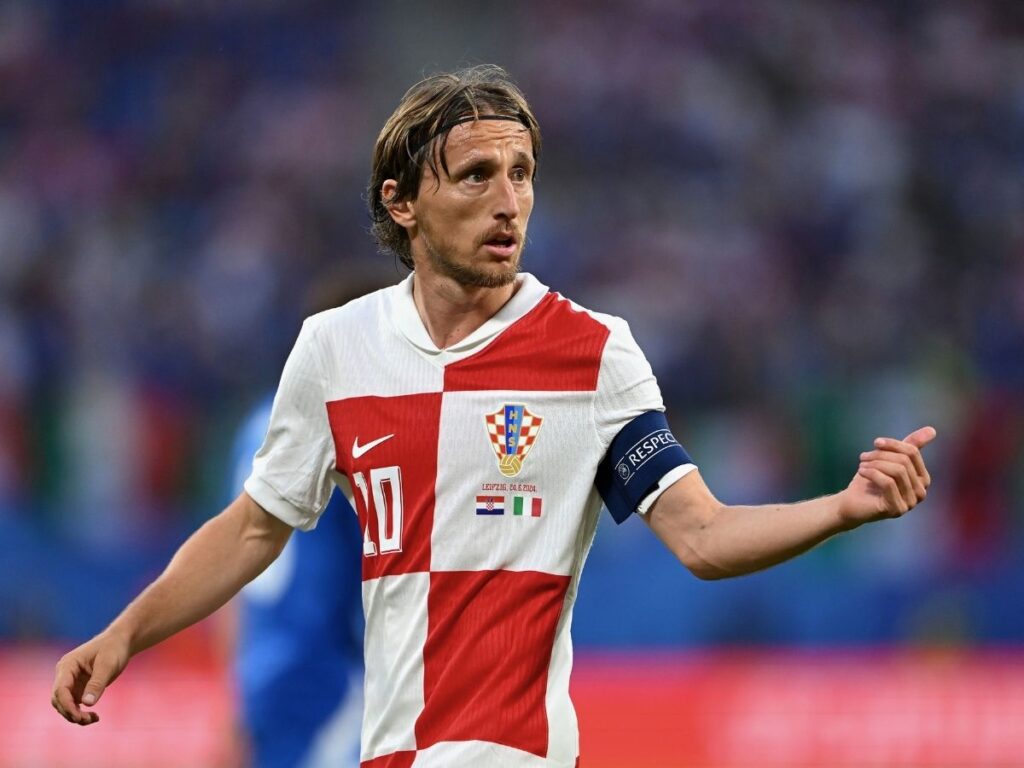 Modric, la sua Croazia stasera in campo contro il Montenegro