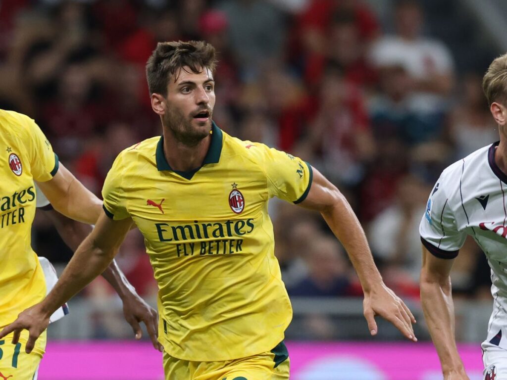 Milan-Bologna 1-0 Matteo Gabbia 14-09-2025