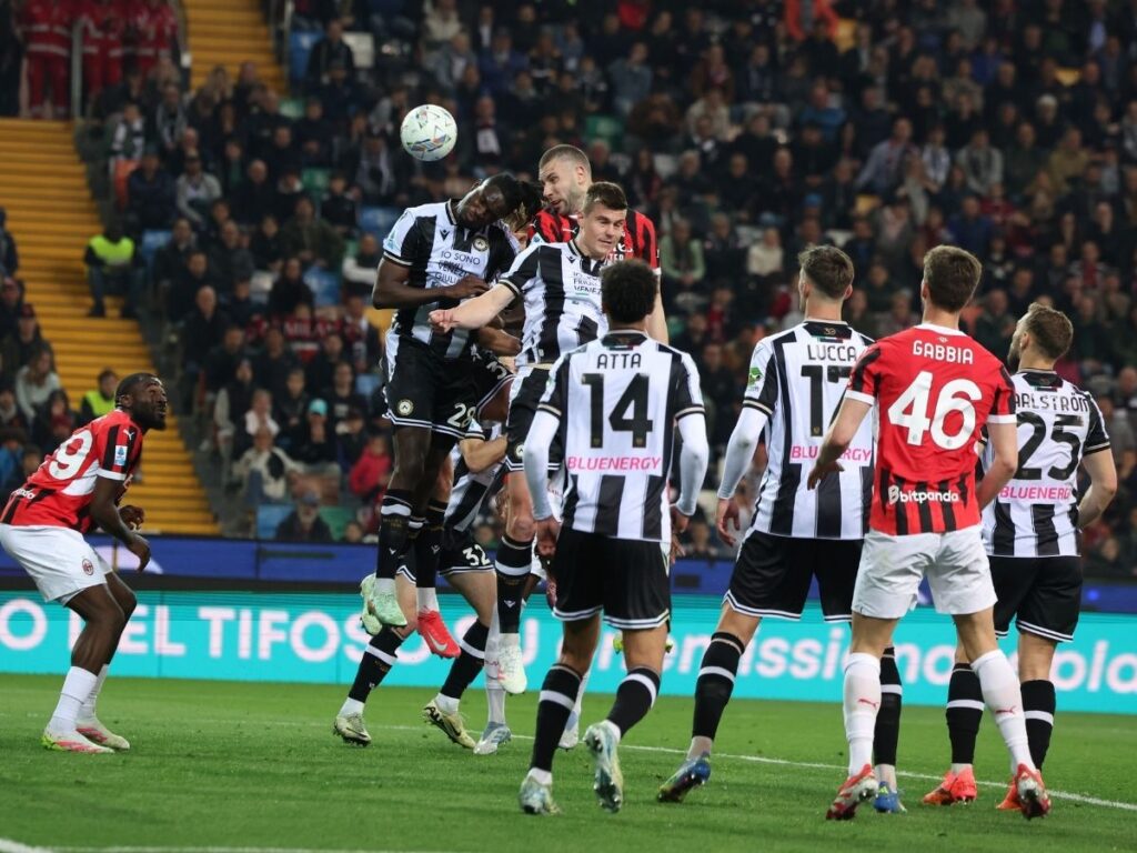 Udinese-Milan, Signori ospite del Bluenergy Stadium nel prepartita