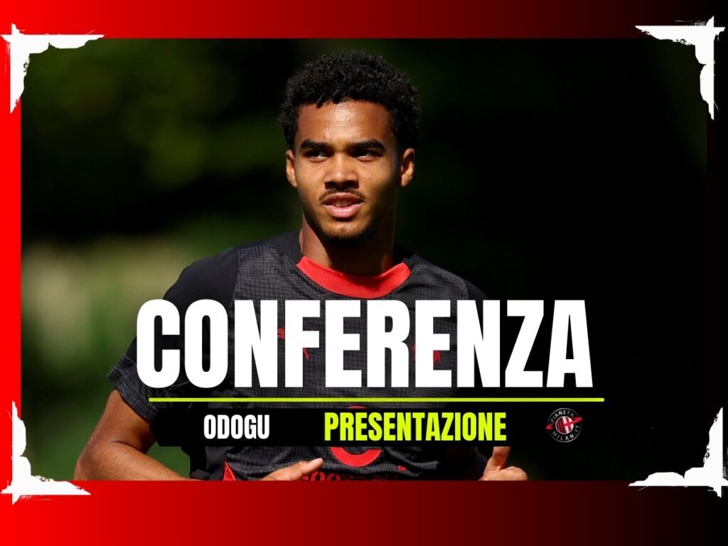 Milan, la conferenza stampa di presentazione di Odogu | LIVE News