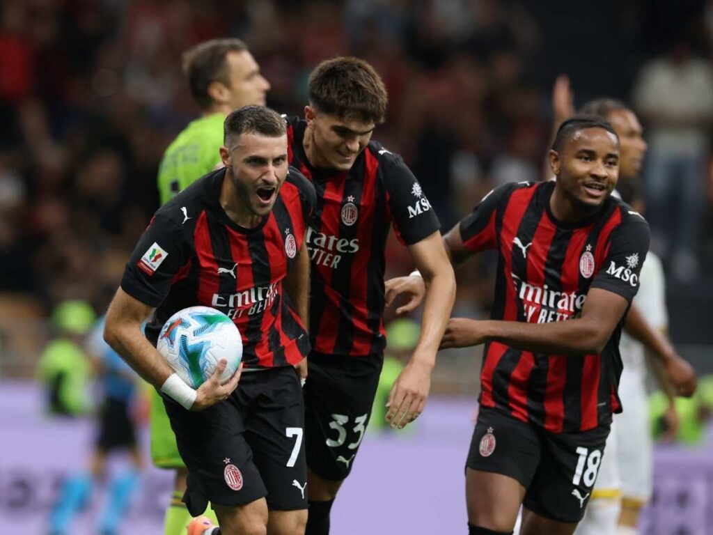 Milan-Lecce 3-0, i numeri della partita di Coppa Italia: Giménez e Nkunku protagonisti