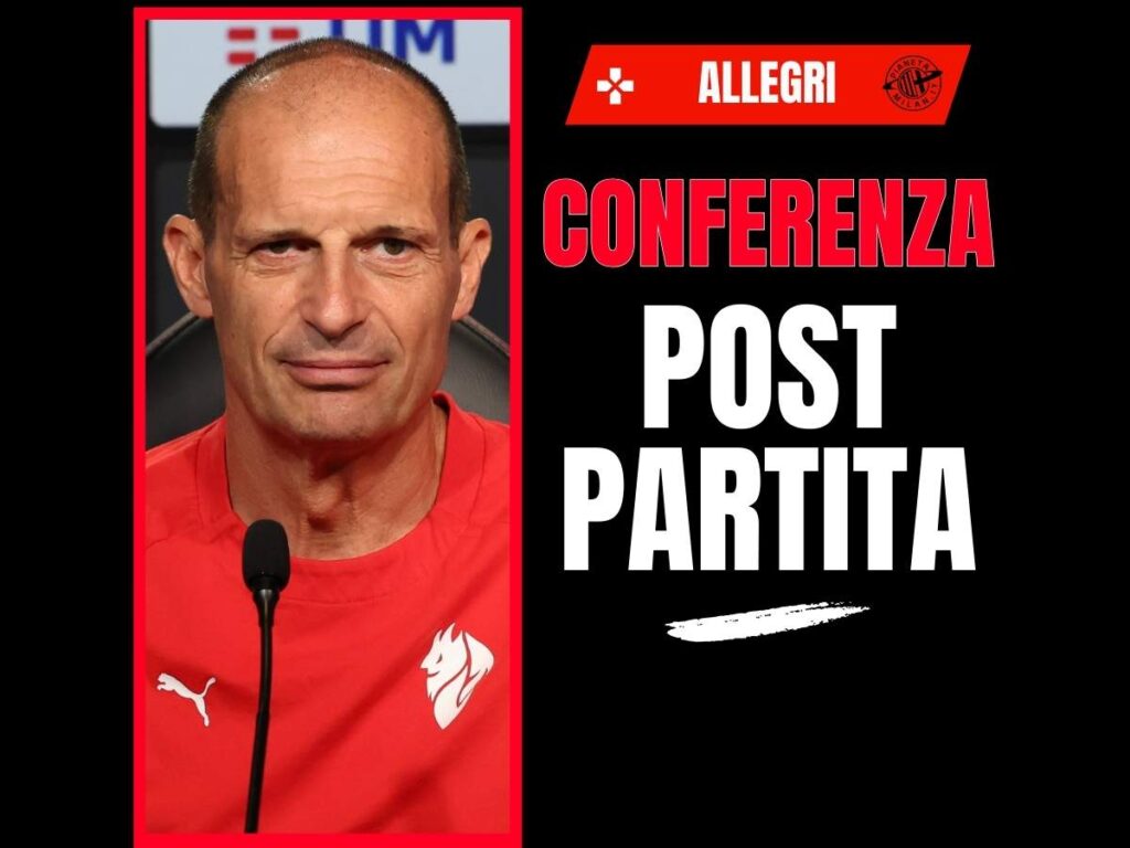 Allegri AC Milan conferenza post-partita Milan-Napoli 28 settembre 2025