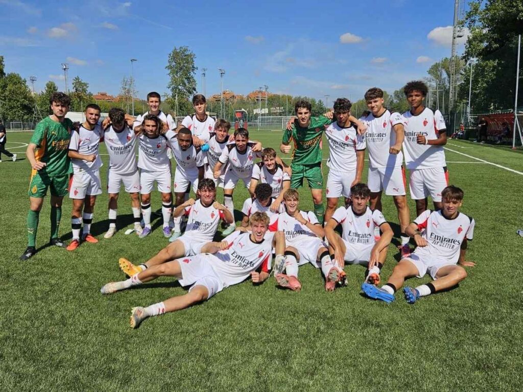 Progetto Milan Futuro, 6 su 6 in questo turno: vince anche l'Under 18